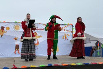 Праздничная программа, посвященная Широкой тверской Масленице в городском саду